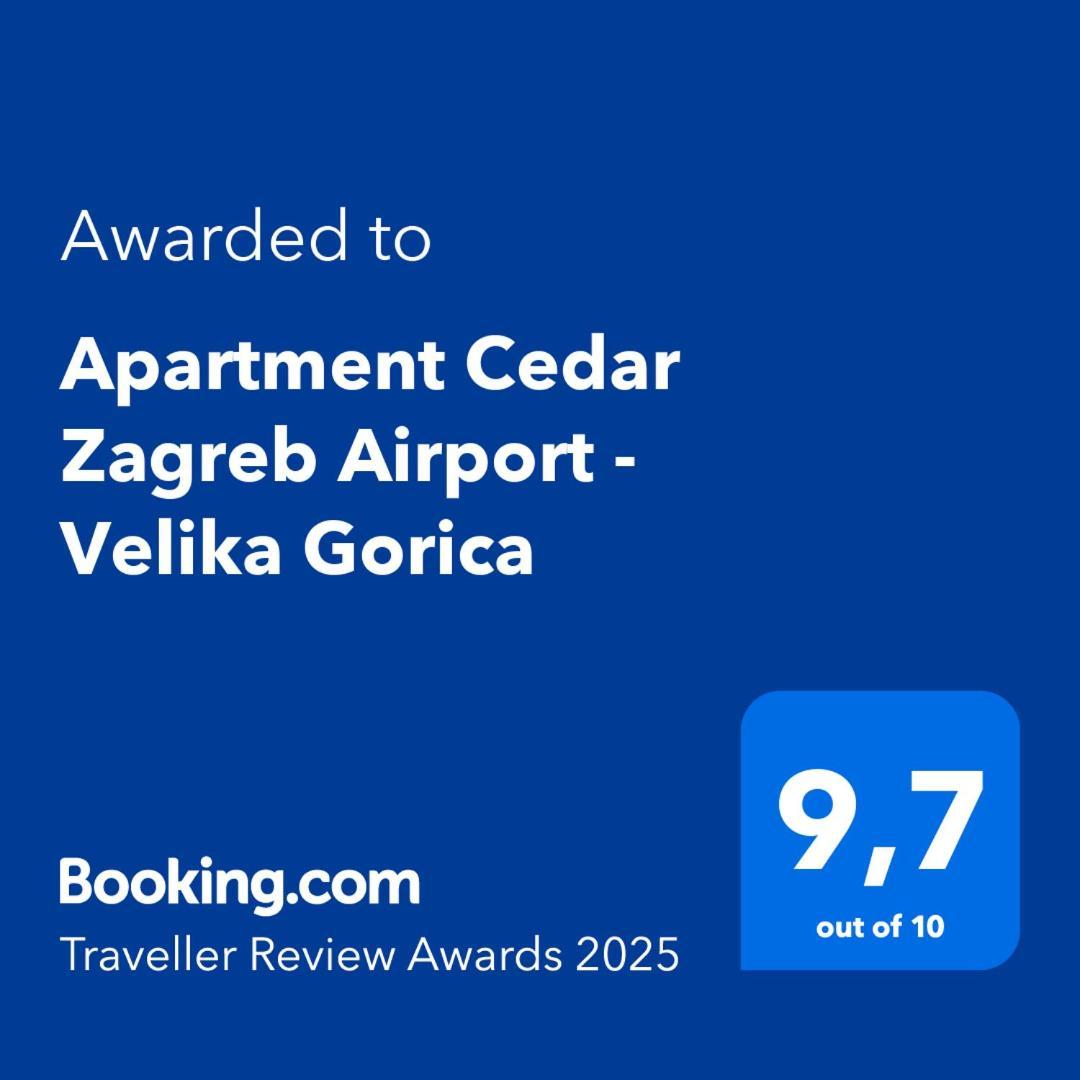 Apartment Cedar Zagreb Airport - Velika Gorica Scitarjevo Exterior photo